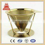 Top Sellers Gold Stainless Steel Coffee Filter Hot Selling Products in China thumbnail-1