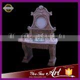 Decoration Black Stone Marble Basin Indoor thumbnail-2