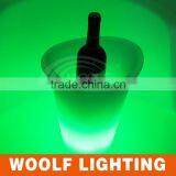 PE Plastic 16 Color Changing Rechargeable Waterproof Bar Led Ice Bucket For Beer