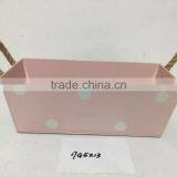 Wholesale Decorative Square Galvanized Metal Growing Flower Bean Cabbage Vegetable Planter thumbnail-5