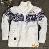 Teen-agers Mock Neck Full Zip Long Sleeves Cardigan Sweater thumbnail-1