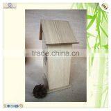 Heart Shape Carved Prefab Small Brid House Cage thumbnail-2