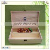 Cheap Vodka Whiskey Packaging 2 Bottles Wooden Wine Box thumbnail-2