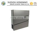 New Design Waterproof Stainless Steel Wall Mounted Mailbox thumbnail-2