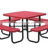 Arlau Outdoor Park Metal Table Frame thumbnail-3