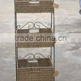 Seagrass Iron Shelf Basket thumbnail-2