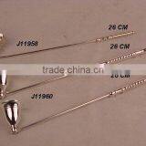 Silver Plated Brass Candle Snuffer Brass thumbnail-1