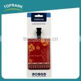 Toprank Customzide Your Own Design Brand PVC Luggage Tag Blank Hang Name Tag Baggage Travel Luggage Tag thumbnail-2