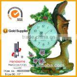 18 Inch Hot Sales Resin Clock 3d Last Supper Carving Wall Art Hanging Decoration thumbnail-5