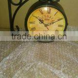 metal wall stand fancy clock for sale