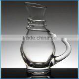 Wholesale Hand Blown Clear Polish Crystal Red Glass Decanter thumbnail-1