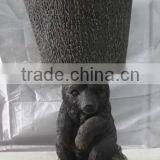 Knock-down Beautiful Fiberglass Clay Animal Planter thumbnail-2