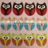 High Quality Polyester Felt Stone Garden Owl Ornaments Pendant Toy Keychain Custom Animal Shape Design Manufacturer in China OEM thumbnail-1