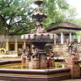 Landscape Garden Decorations Bronze Metal Nude Fountains Boy thumbnail-6