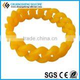 Silicone Twist Bracelet, Wrist Band thumbnail-1
