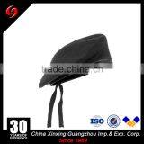 Top Sale Black Imported Wool Cotton Lining Fashion Beret for Men thumbnail-2