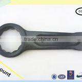 High Quality 45# Steel Slugging Ring Spanner,size 95mm 40 CR Striking Box Wrench,Hammer Ring Spanner thumbnail-1