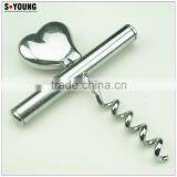 44012 Wedding Heart Shape Wine Corkscrew thumbnail-2