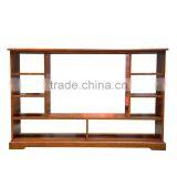 Bookcase Iberia Natural Mahogany Wood Furniture thumbnail-3