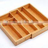 Bamboo Drawer Organizer thumbnail-1