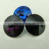Garment Rhinestones Bead In Settings Crystal Button For Dress Sapphire Sew On Glass Stone thumbnail-3