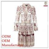 Sexy Ladies Top Fashion Design Long Sleeved Ladies Frill Dresses thumbnail-1