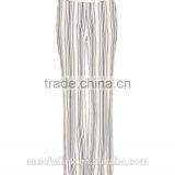OEM Service New Style Woman Fashion Stripe Linen Trousers thumbnail-3