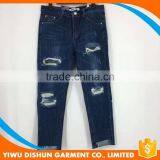 Women Wholesale Latest Design Ripped Jeans thumbnail-1