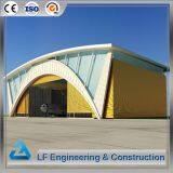 Factory Price Steel Space Frame Arch Roof Hangar thumbnail-2