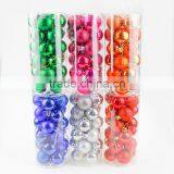 Christmas Decoration Supplies Type Colorful Custom Christmas Ball thumbnail-1