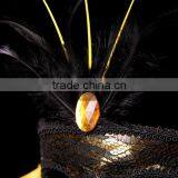 High End Mysterious Indian Style Ball Mask Indian Headdress Feather Party Mask for Sale thumbnail-4