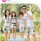Casual Wears Family Matching Clothing Stripe t Shirt Family Set Clothes thumbnail-2