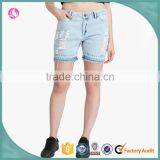 Woman Mma Shorts,Distressed Denim Shorts Women Apparel thumbnail-1