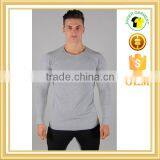 Mens Long Sleeve Gym Fitness t Shirts thumbnail-1