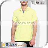 Solid Color Men Muscle Polo Shirt 100% Cotton Dri Fit Blank Polo T-shirts thumbnail-1