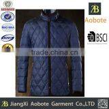 2015 Factory Price Men's Black Sheepskin Leather Jacket Down Jacket Winter Season thumbnail-1