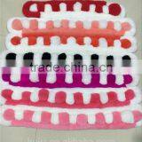 2016 New Genuine Rex Rabbit Fur Scarf Fur Wraps Muffler Fur Balls Warmer for Winter Shawls Scarf thumbnail-1