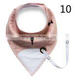 S17218A High Quality Fashion Thick Flannel Cartoon Infant Cotton Bandana Dribble Bibs thumbnail-2