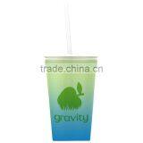 USA Made 20 oz Color Change Tumbler With Straw And Lid - Comes With Your Logo thumbnail-5