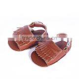 Genuine Leather Sandals. Soft Sole Leather Sandals for Baby thumbnail-6