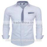 2016 New Wholesale Western Casual Button Down Custom Mens Casual Dress Shirts thumbnail-2