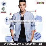 2016 100% Cotton Non Iron Solid Color Men Oxford Casual Shirt thumbnail-1