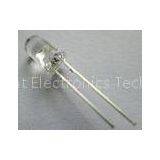 Dip 5 mm Round  Purple UV LED Diode / uv light emitter 365nm Water Clear