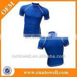 Men Short Sleeve Rash Guard