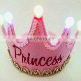 HBN-1440 Happy Birthday Princess Party Crown With LED Light thumbnail-1