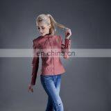 Latest Fashion Wholesale Cheap Women Fashion pu Leather Jacket thumbnail-3