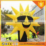 Outdoors Inflatable Sun Replica for Advertising