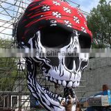Amazing Wholesale giant Halloween party Inflatable Skull Model