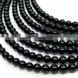 Wholesale Loose Gemstone Beads,6mm Black Onyx Round Beads Loose Beads for Jewelry Making