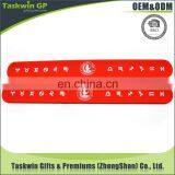 24 Made in China Slap Bracelet Sublimated Design/custom Slap Silicone Wristband for Kids thumbnail-2